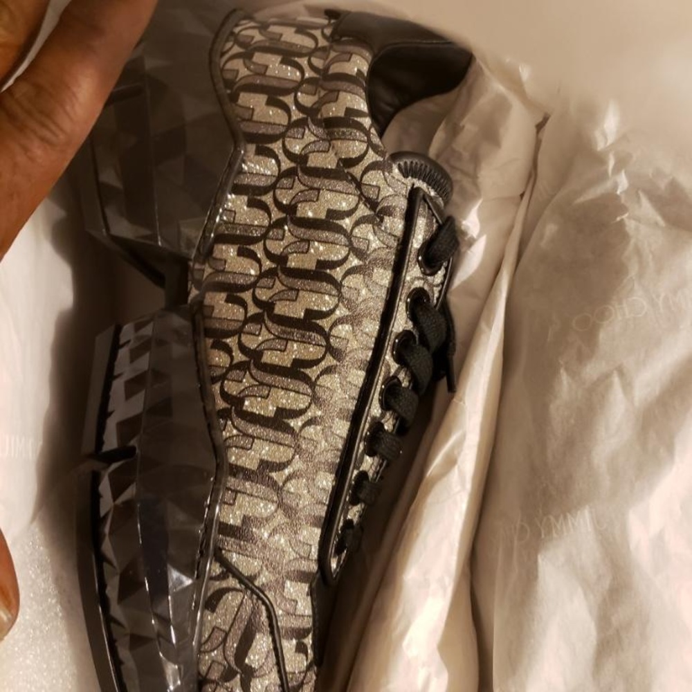 Jimmy choo size 9 men sneakers